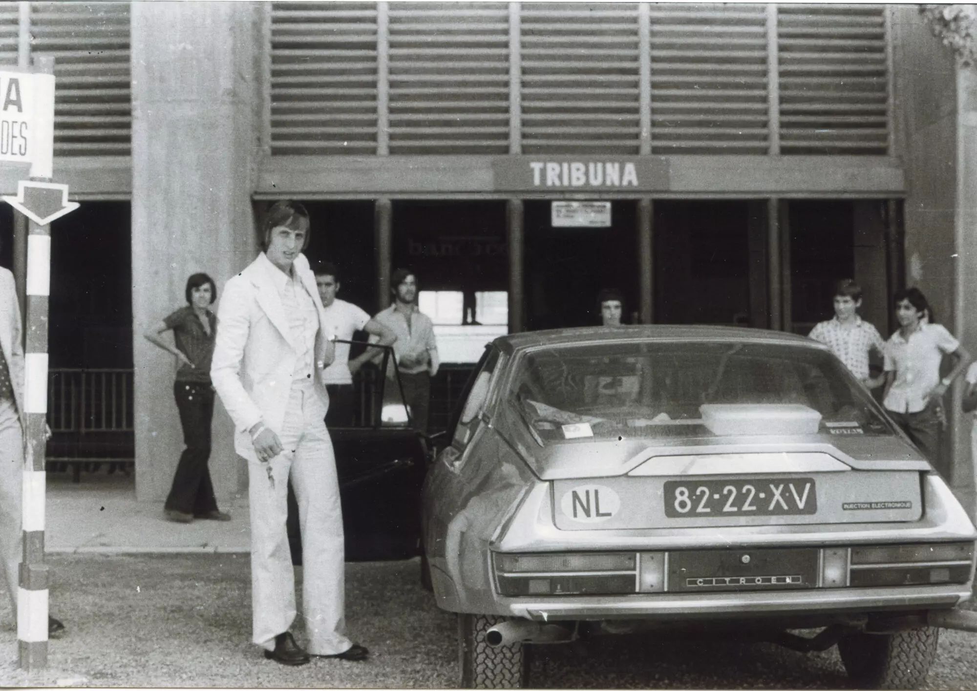 Cruyff marcando estilo el año 1973