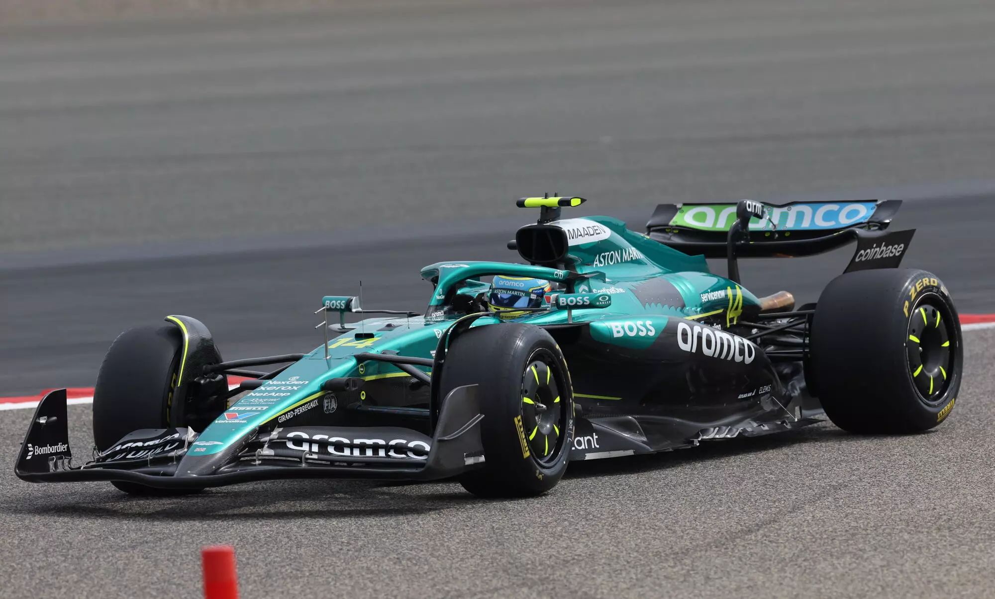 SAKHIR (Bahrain), 26/02/2025.- Aston Martin driver Fernando Alonso of Spain in action during the Formula 1 pre-season testing at Bahrain International Circuit in Sakhir, Bahrain, 26 February 2025. (Fórmula Uno, Bahrein, España) EFE/EPA/ALI HAIDER