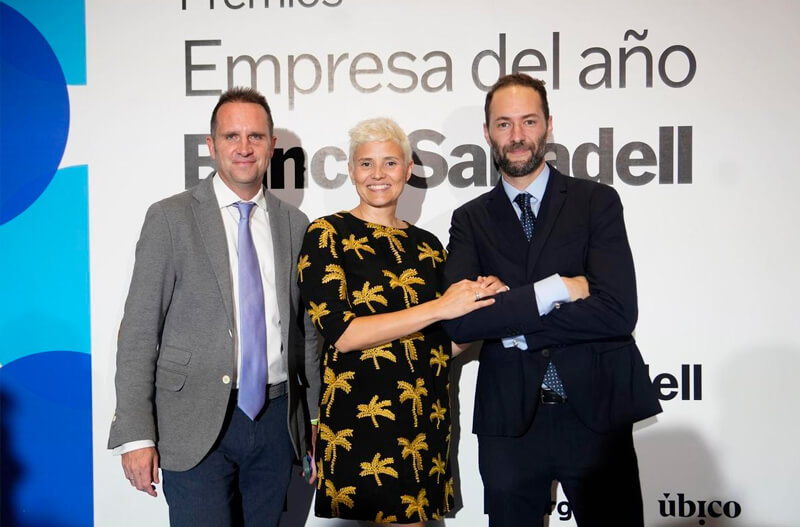 Charles de Bonnecorse, director general de Ubico Corporate Mobility; Beatriz Urgel, client & Sales support Director, Corporate Mobility and M&EA Divisions de WORLD2MEET, y Miguel Pérez-Urruti, responsable de Activación de Patrocinios en WORLD2MEET (UBICO) / José Luis Roca