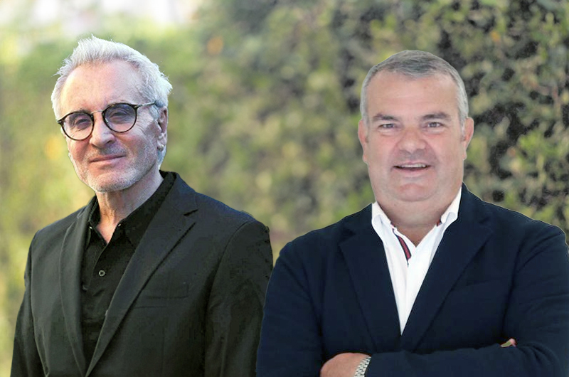 Jesús Navarro Alberola y Fernando Canós