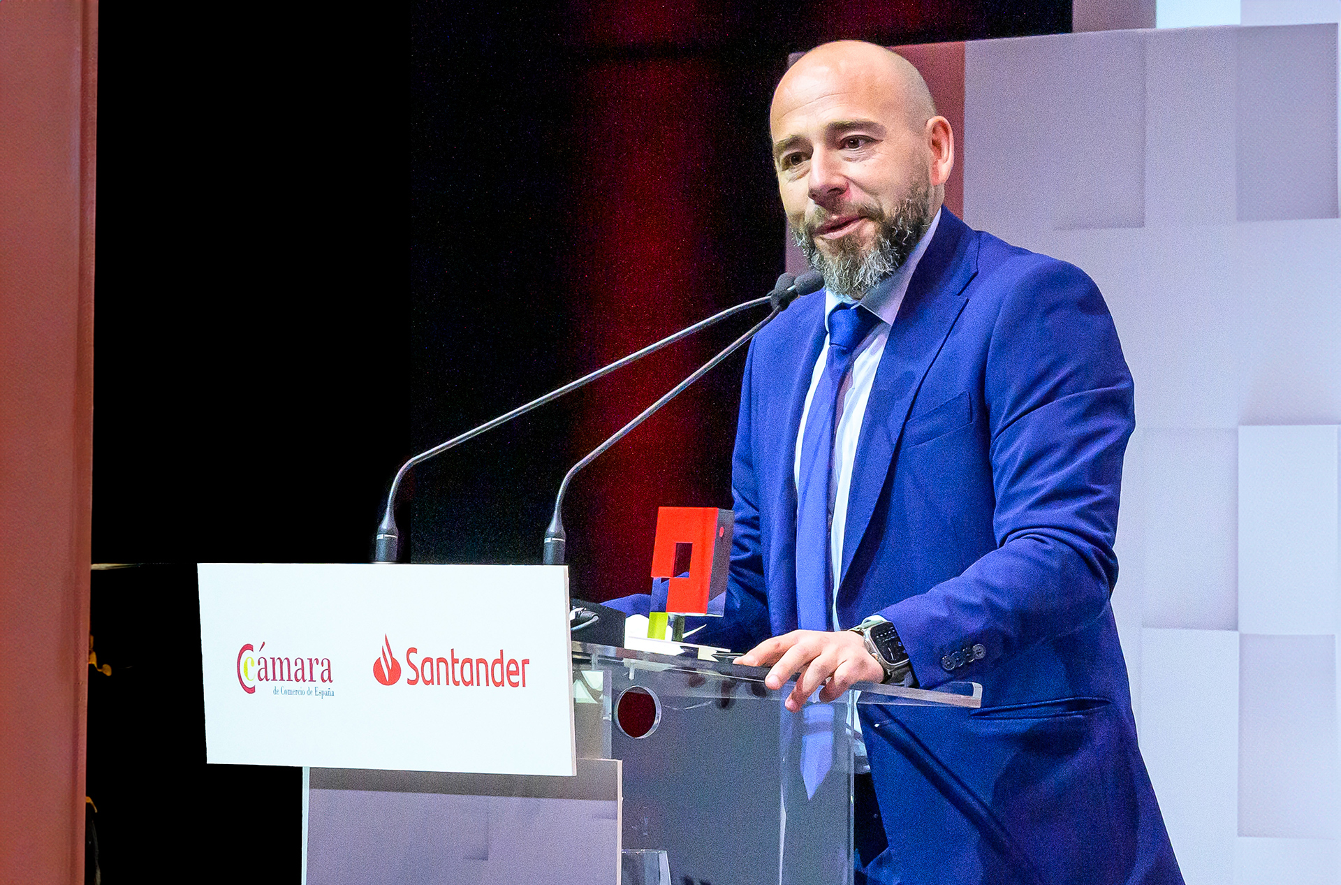 Ángel Llavero, CEO de la pyme ganadora